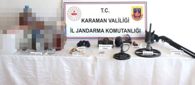 Jandarma’dan yeni yıl öncesi kaçak alkol operasyonu: 2 gözaltı