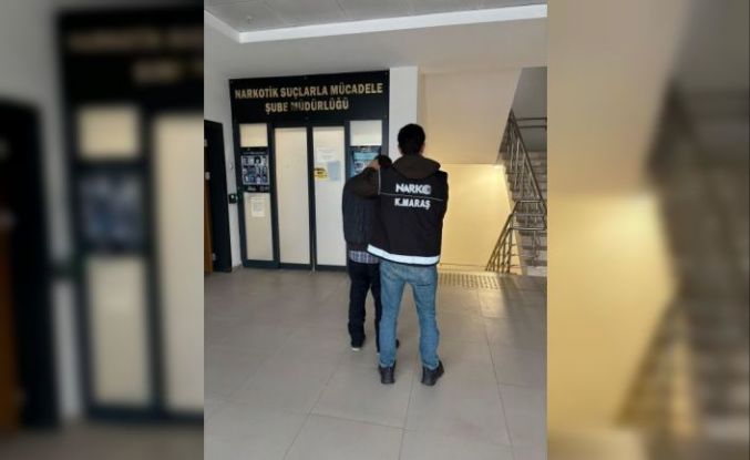 Kahramanmaraş’ta uyuşturucu taciri yakalanıp tutuklandı