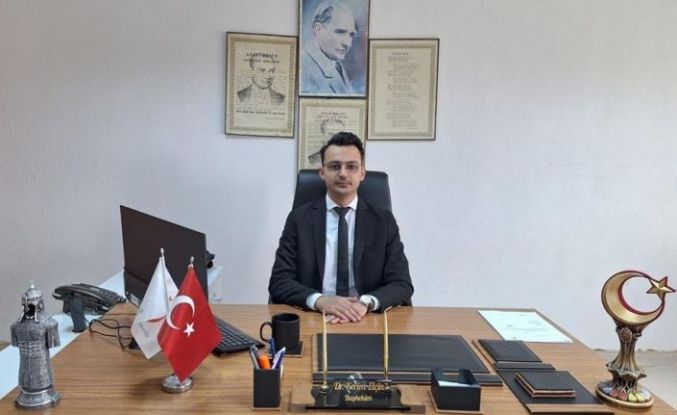 Kale Devlet Hastanesinde bayrak değişimi