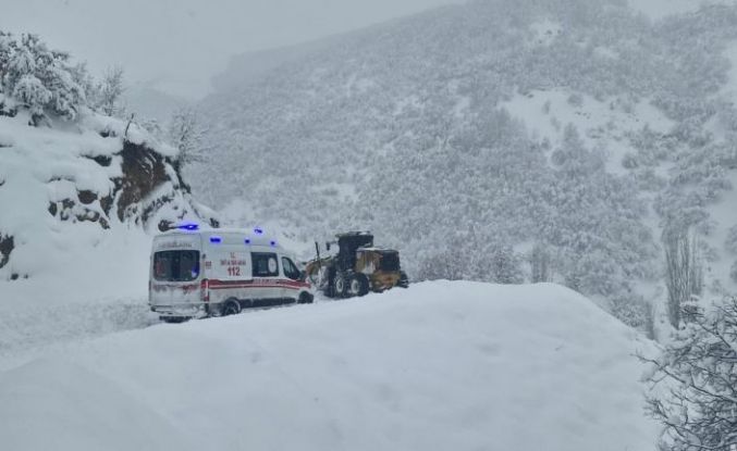 Kar esareti özel idare ekiplerinin çalışmasıyla sona erdi