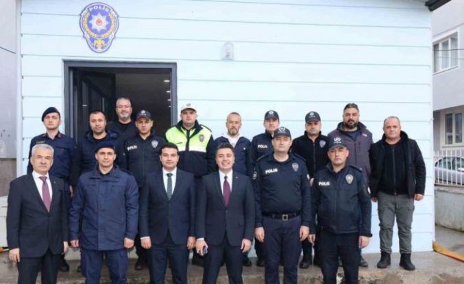 Karacasu’da tayini çıkan savcı ve mal müdürü onuruna veda yemeği