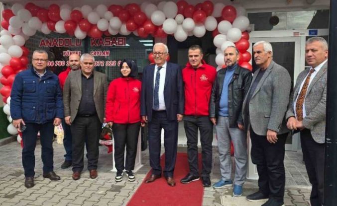 Karadeniz Ereğli’de kasabın açılışı dualarla yapıldı