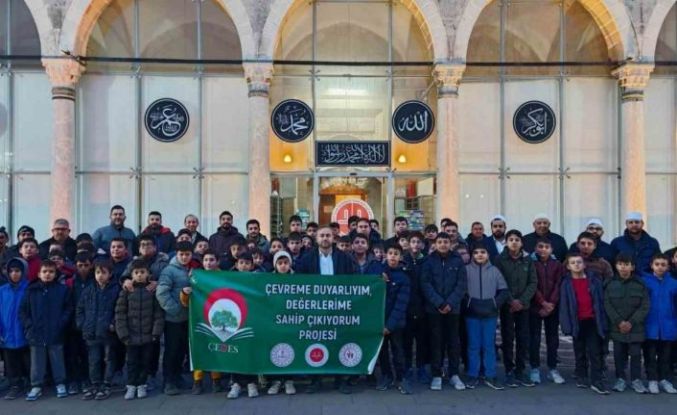 Karapınar’da öğrenciler sabah namazında buluştu