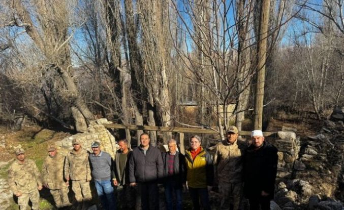 Kaymakam Arıkan, Harmankaya köyünde incelemede bulundu