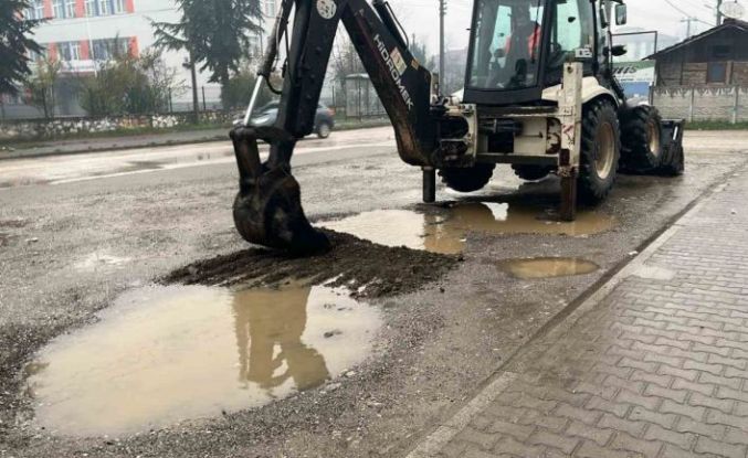 Kentin dört bir yanında çalışma gerçekleştiriliyor