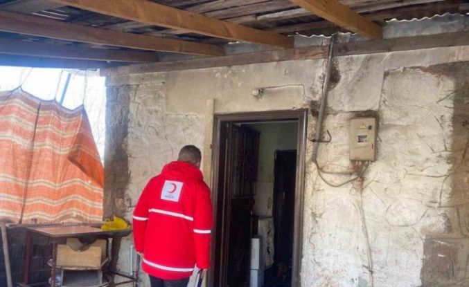 Kızılay, AFAD ve gönüllüler, Tunceli’nin zorlu kış şartlarında ihtiyaç sahiplerine ulaştı