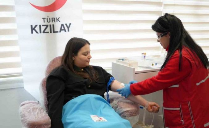 Kızılay’a 3 milyonuncu kan bağışı Gaziantep’ten