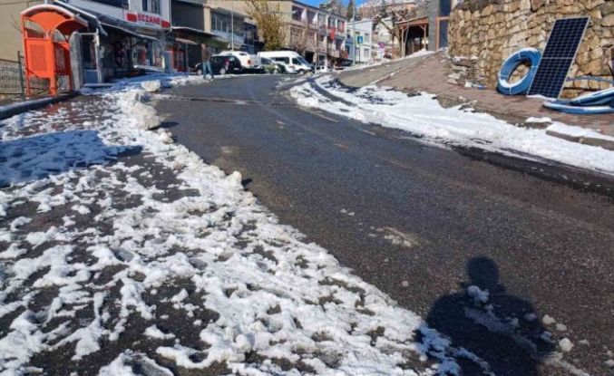 Kulp beyaza büründü