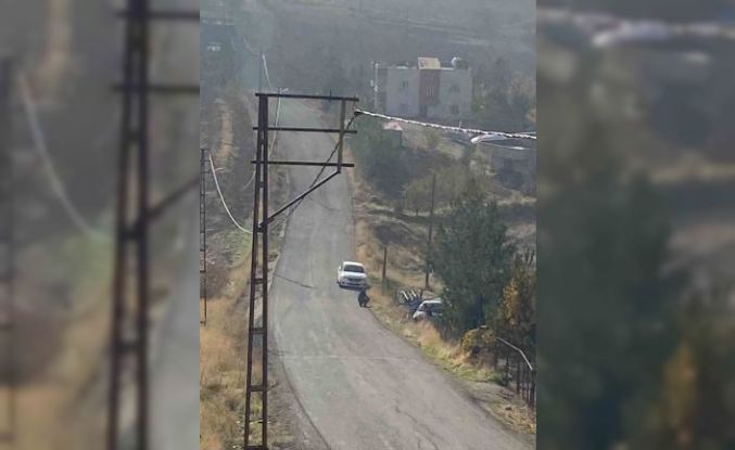 Kurtalan’da maddi hasarlı kaza