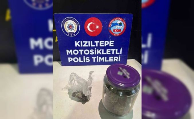 Mardin’de durdurulan araçta esrar ele geçirildi