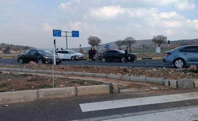 Mardin’de zincirleme trafik kazası