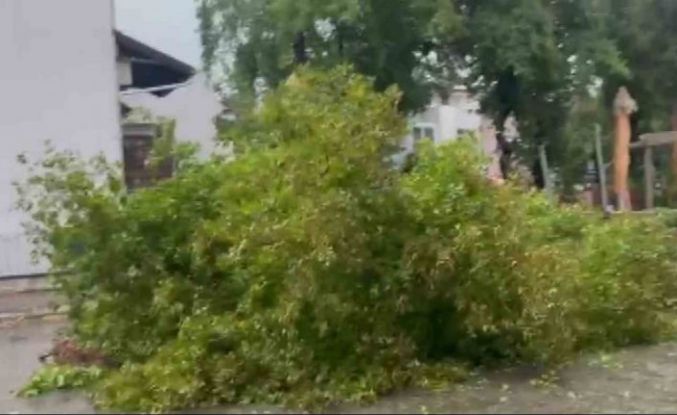 Marmaris’te sağanak etkili oldu