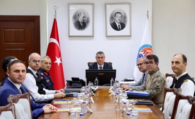 Mersin’de Güvenlik ve Asayiş Değerlendirme Toplantısı yapıldı