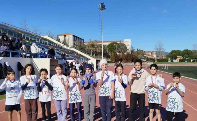 Muğla Büyükşehir Atletlerinden 27 Aralık Büyük Atatürk koşusunda madalya yağmuru