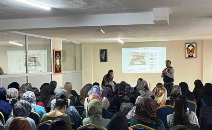 Muş’ta annelere uyuşturucuyla mücadele eğitimi