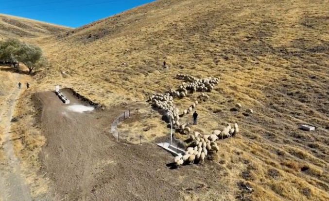 Niğde’de meralara yeni hayvan içme suyu alanı kazandırıldı