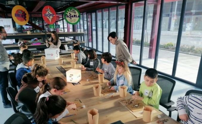 Nilüfer’de çocuklar sanatla iç içe