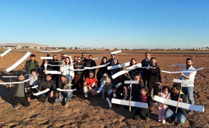 Nusaybin’de ilk kez model uçak eğitimlerinde uygulamalı test etkinliği düzenlendi