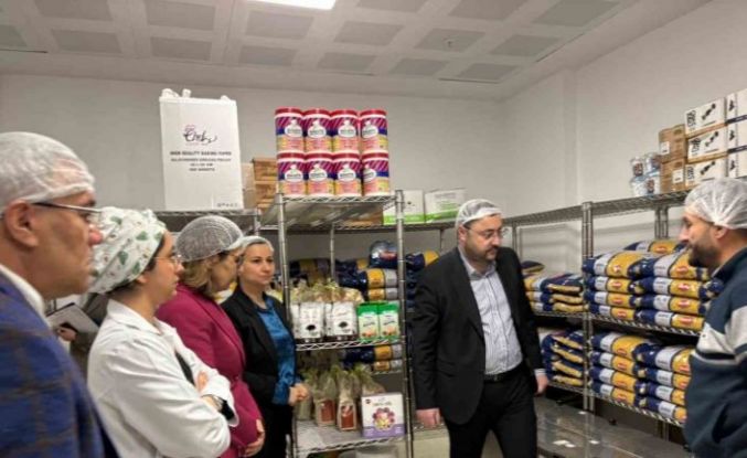 Öğrenci yurtlarında bulunan kantin, mutfak ve lokantalar denetlendi