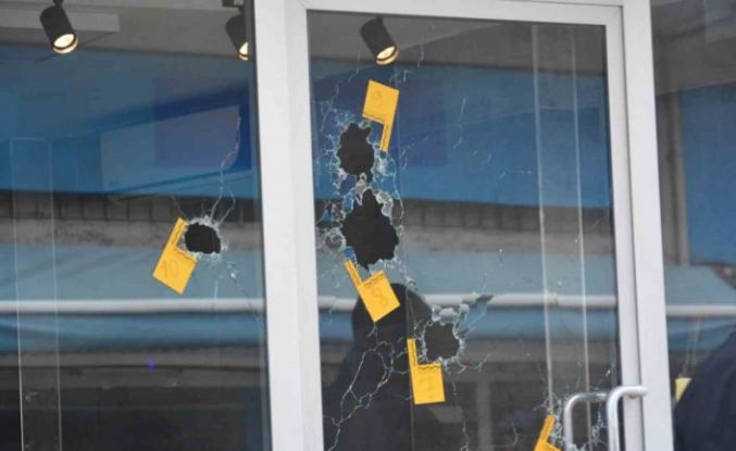 Ordu’da iş yerine uzun namlulu silahla saldırı: O anlar güvenlik kamerasında