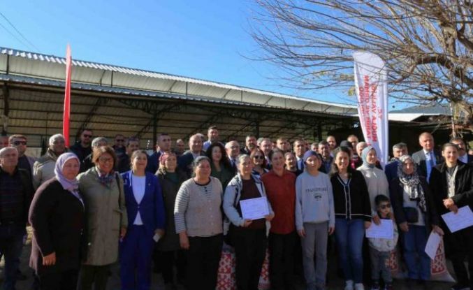 Ortaca’da ‘Süt Sığırcılığı Sağım Hijyeni ve Sanitasyon Sertifikaları’ dağıtıldı