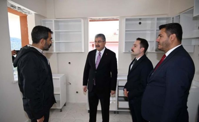 Osmaniye Hasanbeyli’de 2 katlı deprem konutları tamamlanıyor