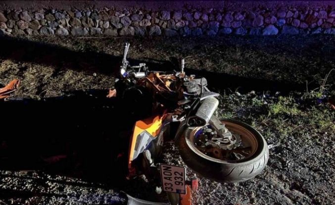 Otomobille çarpışan motosikletin sürücüsü ağır yaralandı