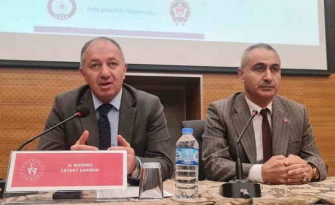 Özel güvenlikçilerle değerlendirme toplantısı