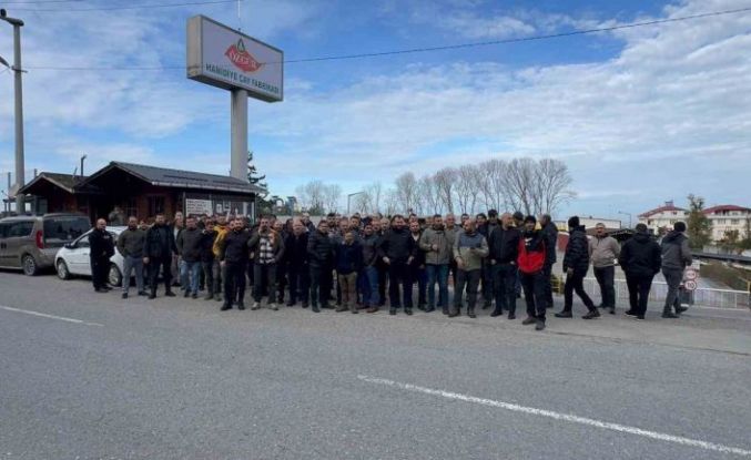 Rize’de satılan çay fabrikasının işçilerinin tazminat pazarlığı
