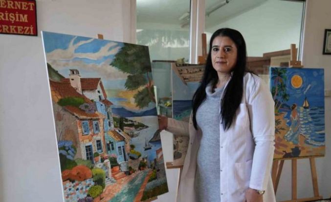 Sanatla yaralarını sardı: Selda Güneş resimle hayata yeniden tutundu