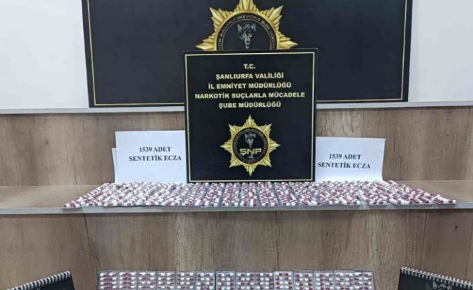 Şanlıurfa’da uyuşturucu operasyonu: 2 gözaltı