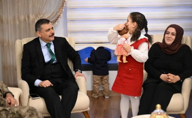 Şehidin ailesine vefa ziyareti