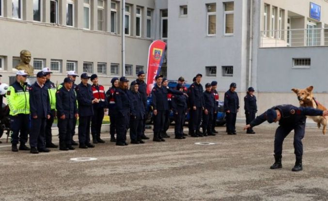 Sinop’ta jandarma özel misafirlerini ağırladı