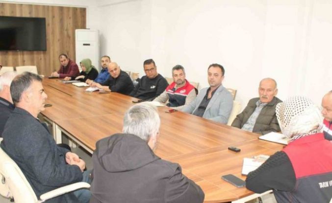 Tarımsal faaliyetleri değerlendirildi