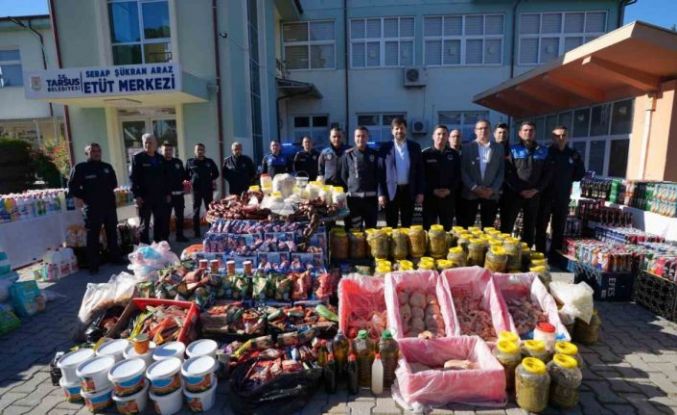 Tarsus’ta halk sağlığını tehdit eden on binlerce ürün toplatıldı