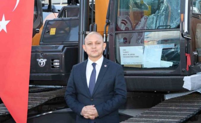 TBB’den Kırıkkale Belediyesi’ne 8 milyon liralık ekskavatör hibesi