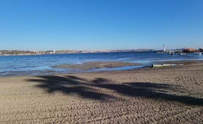 Tekirdağ’da deniz 20 metre çekildi