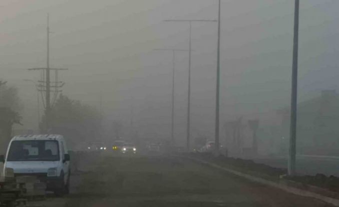 Tekirdağ’da sis etkili oldu