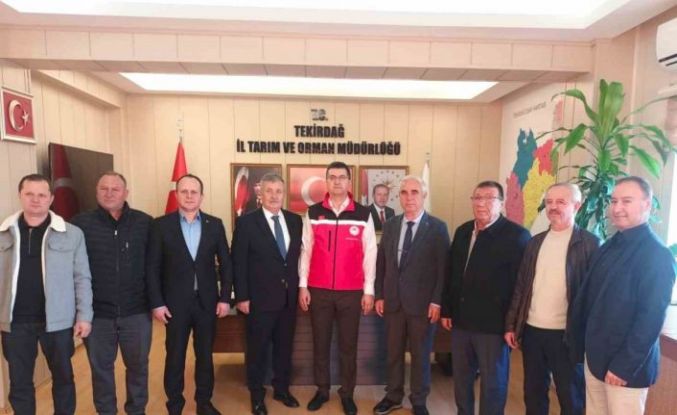 Tekirdağ’da tarımsal örgütlere birinci derece belge