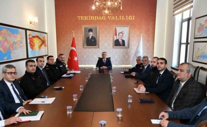 Tekirdağ’da yılbaşı tedbirleri: 2 bin 816 personel görev başında olacak