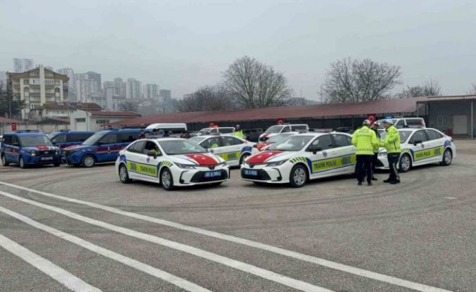 Tokat’ta emniyet ve jandarmaya 79 yeni hizmet aracı