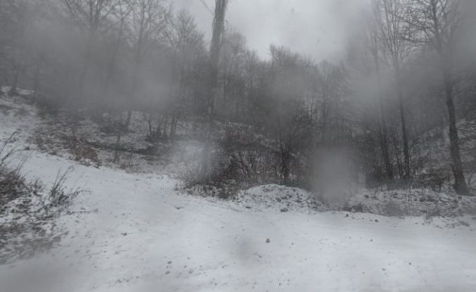 Tokat’ta kesimlerinde kar yağışı etkili oldu