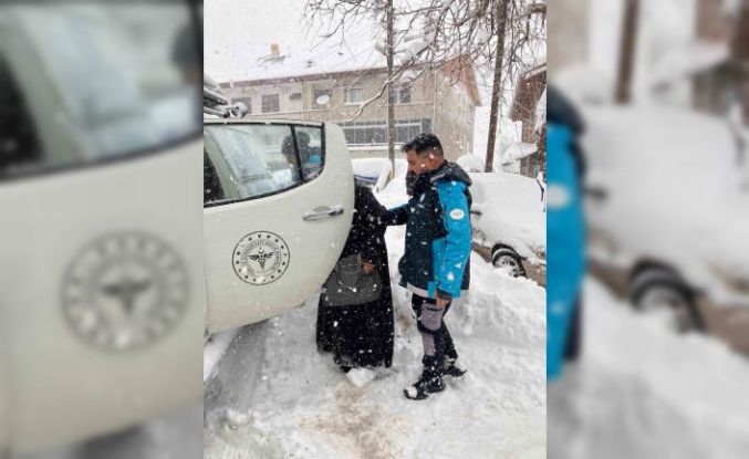 UMKE ekipleri 62 yaşındaki hastaya ulaştı