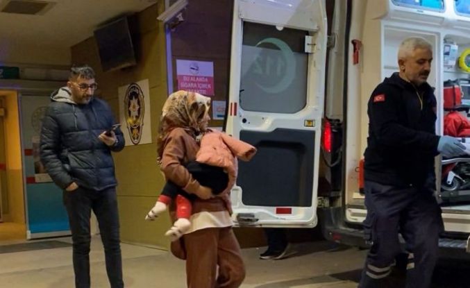 Üzerine şifonyer devrilen çocuk hastaneye kaldırıldı