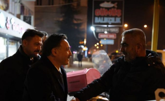 Vali Çiçek; vatandaşlarla buluştu