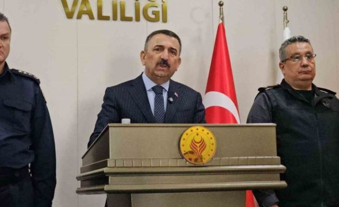 Vali Hacıbektaşoğlu, 2025 yılı güvenlik ve asayiş istatistiklerini paylaştı