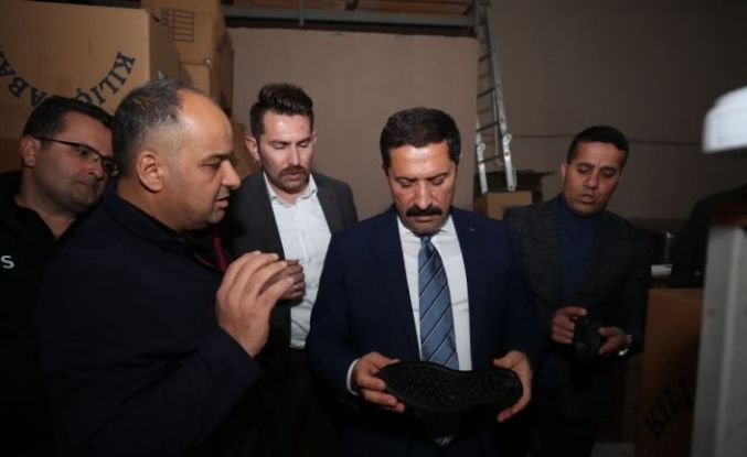 Vali Masatlı, Reyhanlı’da ayakkabıcılar sitesi esnafıyla bir araya geldi