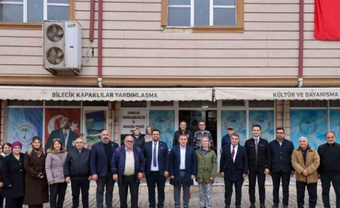 Vali Sözer vatandaşlarla Kapaklılar Derneği’nde buluştu