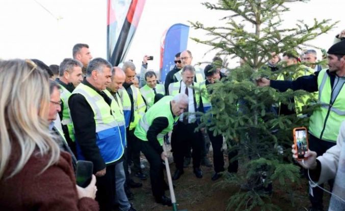 Yeniden yeşil Bursa için 15 bin nefes