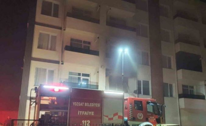 Yozgat’ta bir binada patlamanın ardından yangın çıktı: 1 kişi yaralandı, 2 kişi dumandan etkilendi